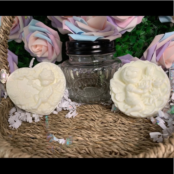 3D ángel kids homemade soap